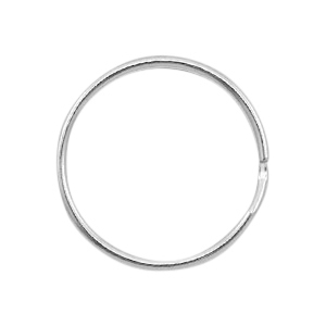 Anilla para llavero 24mm plata vieja (sin n&iacute;quel)