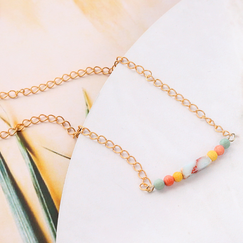 DIY: set completo de joyer&iacute;a con un estilo Ibiza a base de piedras naturales