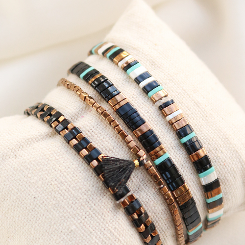 &iexcl;Elaboraci&oacute;n de pulseras y pendientes con abalorios Miyuki!