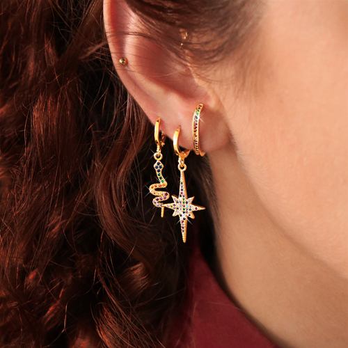 Joyer&iacute;a zirconia arco&iacute;ris con estilo