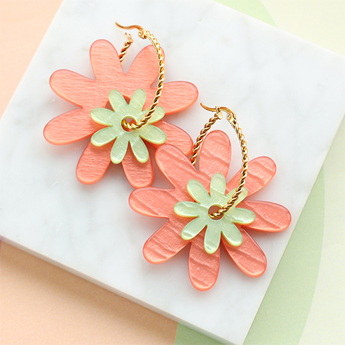 Nueva gama de colgantes Polaris flores y colgantes de acero inox flores