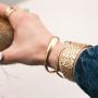 Inspiraci&oacute;n con pulseras bangle de acero inox