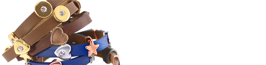 Correderas Cuoio met&aacute;licas DQ, figuras