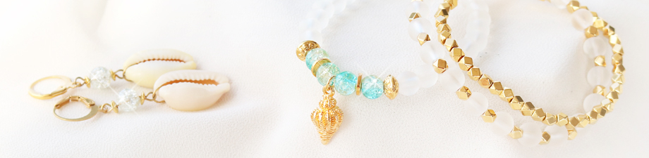 Abalorios de cristal ovalados