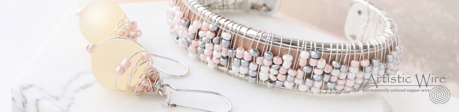 Alambre artístico material de enfilado Alambre artístico material de enfilado