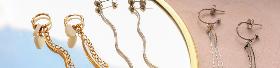 Reci&eacute;n llegadas: Fornituras para pendientes en acero inox