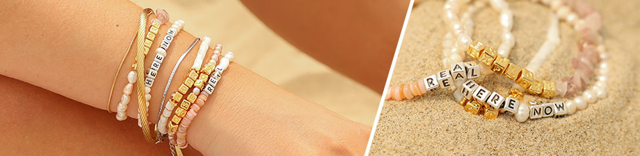 &iexcl;Ordena ya! La serie de abalorios de letras met&aacute;licas DQ