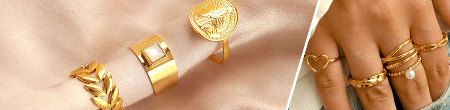 &iexcl;S&iacute;! nueva serie de anillos de acero inoxidable &uacute;nicos