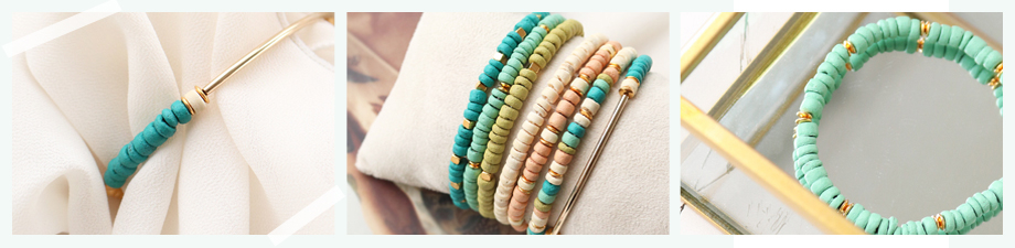 Coco / Abalorios naturales