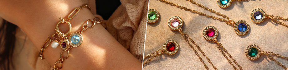 ¡Nuevo! Piedras planas Preciosa y engastes de acero inox ¡Nuevo! Piedras planas Preciosa y engastes de acero inox