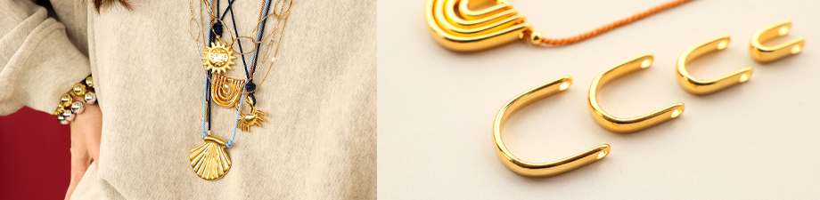 Fornituras, abalorios y colgantes en metal DQ&reg;