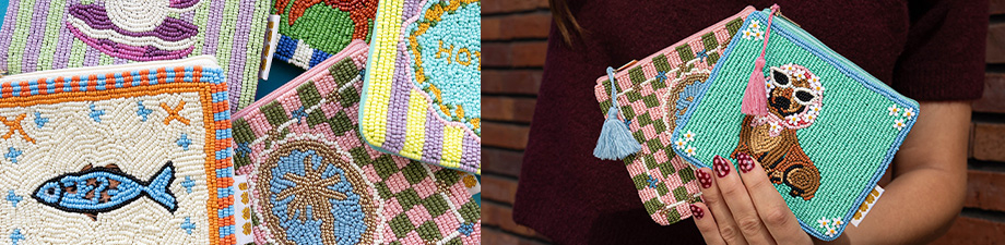 Nueva colección de bolsitas de abalorios BY31® hechas a mano Nueva colección de bolsitas de abalorios BY31® hechas a mano