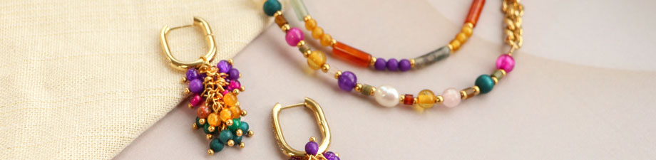 Abalorios Polaris redondos 8 mm