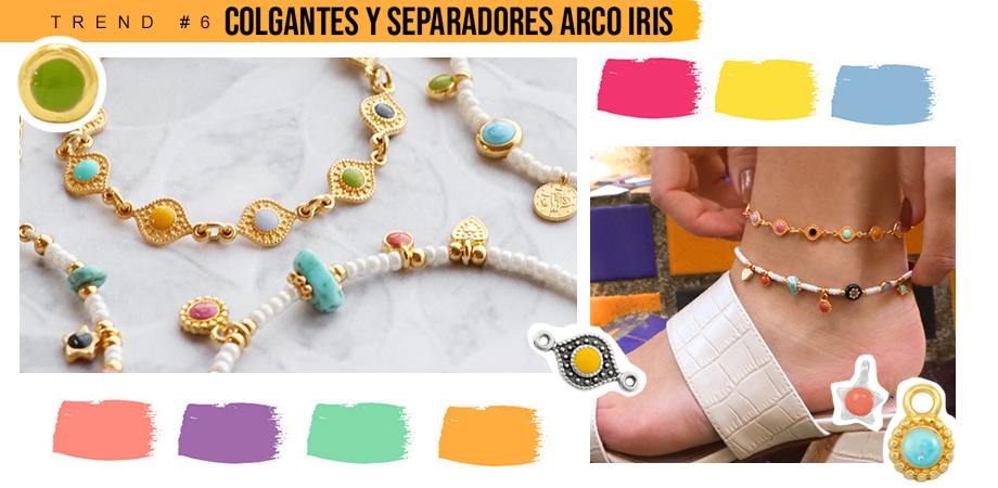 COLGANTES Y SEPARADORES ARCO IRIS