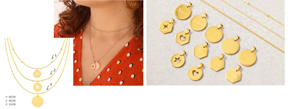 Completa tu colección con nuestro nuevo concepto: collares Mix&Match afbeelding